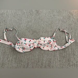 Wild Fable Cherry Pattern Swim top